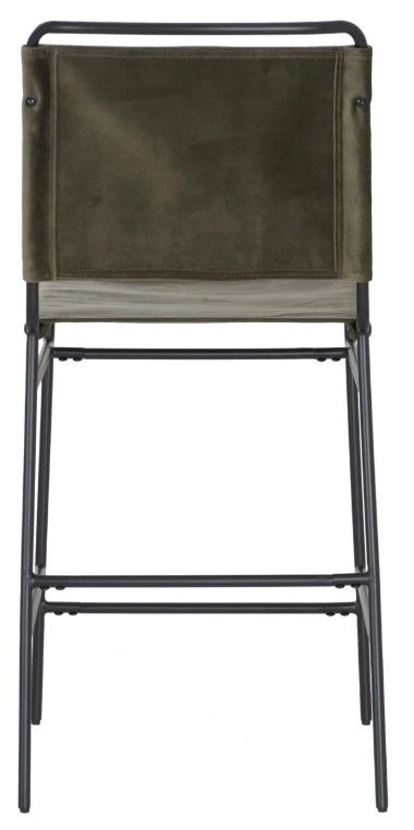 Powell® Wade Black/Green Counter Stool-4