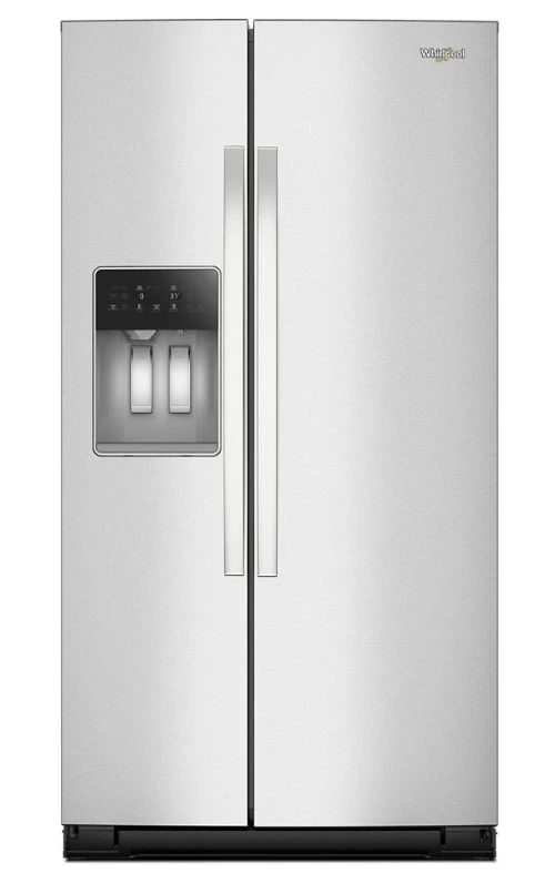 Whirlpool® 36 in. 20.9 Cu. Ft. Fingerprint Resistant Stainless Steel Counter Depth Side-by-Side Refrigerator