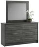 DeFehr Gabler Driftwood Landscape Beveled Mirror-1