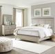 Liberty Furniture Ivy Hollow 3-Piece Dusty Taupe/Weathered Linen King Panel Bedroom Set-1