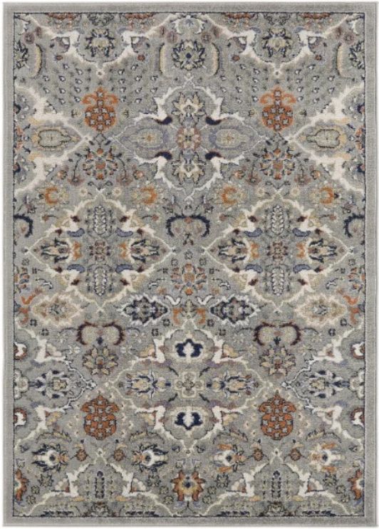 Nourison Home™ Allur Gray 5'x7' Style Rug-0