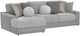 Jackson Furniture Canyon 2-Piece Gray/Platinum/Zinc Left-Arm Facing Sectional-0