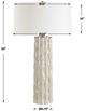 Uttermost® Parilli Taupe Gray Table Lamp-2