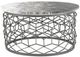 Moe's Home Collection Mythos Silver Grey Coffee Table-1