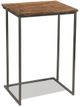 Riverside Furniture Savannah Brown Nesting Side Table with Metal Frame-5