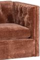 Mayo Furniture Customizable 37" Fabric Swivel Chair-1