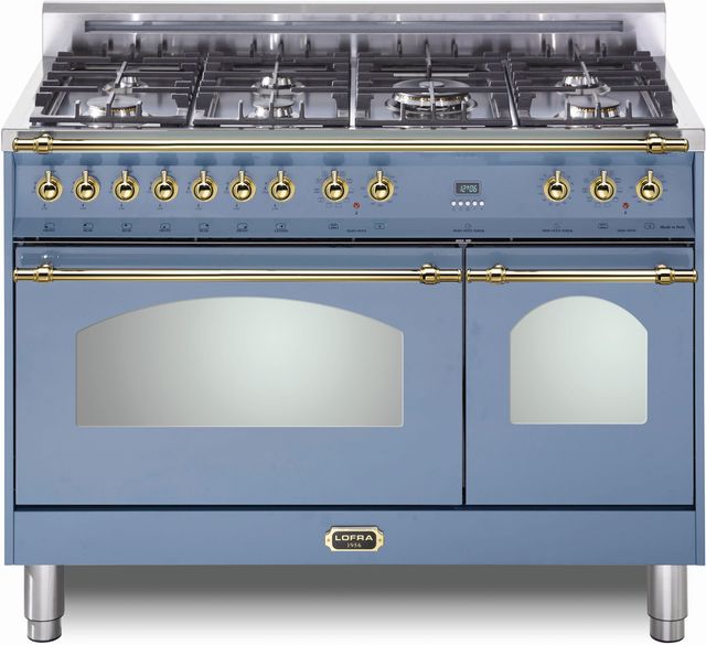 LOFRA® Dolcevita 48" Lavender Pro Style Dual Fuel Range-0