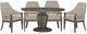 Liberty Furniture Westfield 5-Piece Havana Brown/Sand Optional Pedestal Dining Set-0