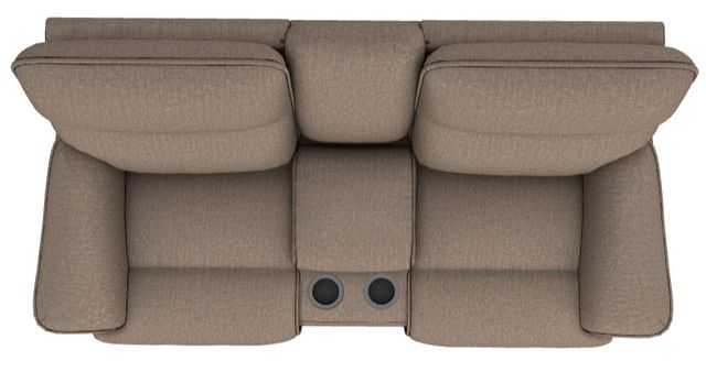 La-Z-Boy® Jay Mushroom Power Reclining Loveseat with Console and Headrest-4