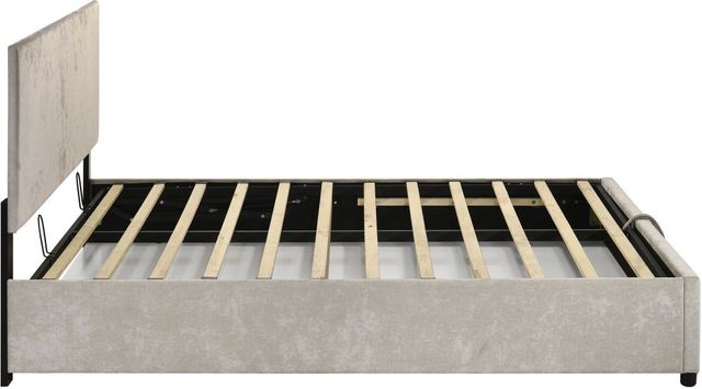 Coaster® Reeves Beige Eastern King Hydraulic Storage Panel Bed-4