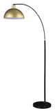 Coaster® Gloria Black/Gold 74" Floor Lamp-1