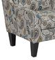 Dynasty Furniture Beige/Blue/Gold Chair-1