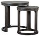 Magnussen Home® Boswell Peppercorn Nesting End Table-0