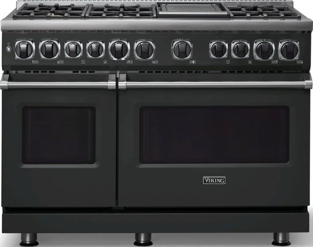Viking® 7 Series 48" Antique Bronze Pro Style Dual Fuel Range-0
