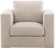 Vanguard® Furniture Ease Stocked Leone Stocked Topper Oatmeal Swivel Chair-1