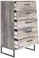 Signature Design by Ashley® Neilsville Whitewash Chest of Drawer-4