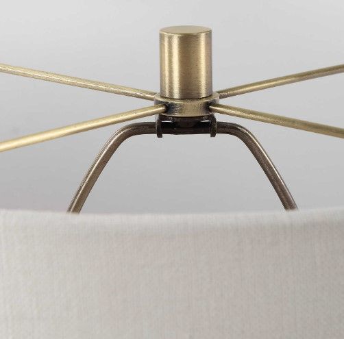 Uttermost® Strata Tan Glaze Table Lamp-3