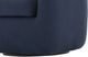 Moe's Home Collection Maurice Midnight Blue Swivel Chair-4