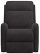 La-Z-Boy® Finley Chocolate Leather Power Rocking Recliner with Headrest-1