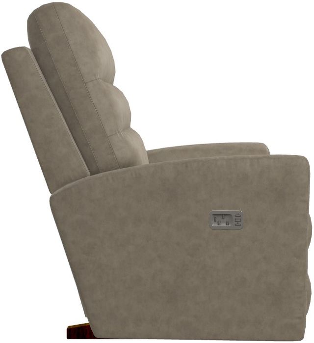 La-Z-Boy® Liam Mushroom Power Rocking Recliner with Headrest and Lumbar-2