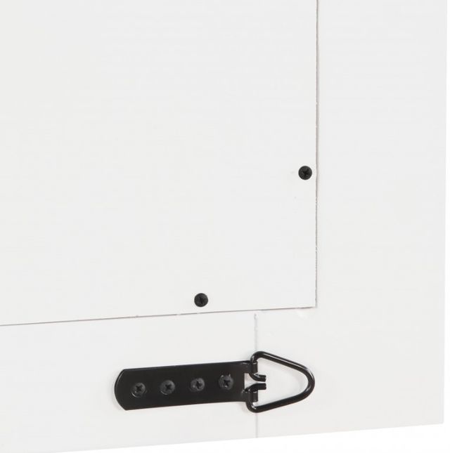Meridian Furniture Monad White 30" Mirror-4
