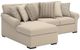 Benchcraft® LadyMae 2-Piece Twill Left-Arm Facing Sectional and Chaise-0