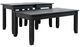 Jofran Inc. Eros 3-Piece Black Occasional Table Set-0