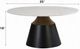 ACME Furniture Jaramillo White Natural Coffee Table with Black Base-2