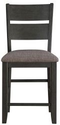 Mazin Furniture Baresford 5 Piece Gray Counter Height Dining Set-1