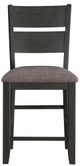 Mazin Furniture Baresford 5 Piece Gray Counter Height Dining Set-1