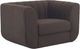 Moe's Home Collection Rosy Dark Brown Lounge Chair-0