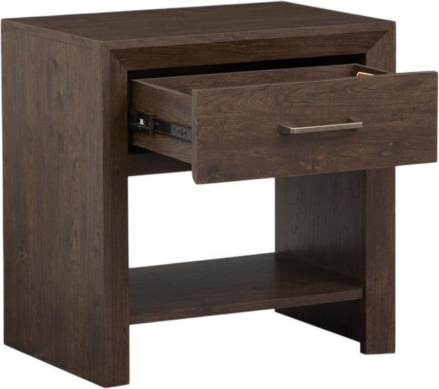 Magnussen Home® Llewellyn Columbian Walnut Open Nightstand-1