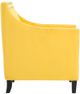 Mazin Furniture Grazioso Yellow Upholstered Accent Chair-2