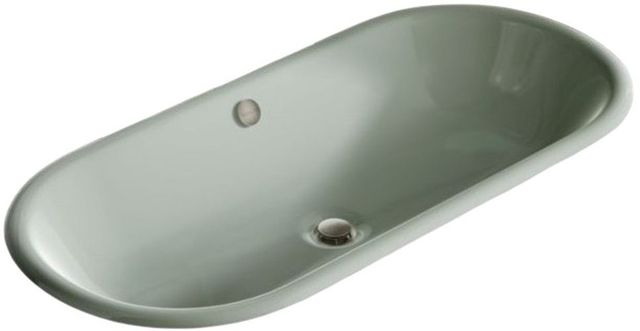 Kohler Iron Plains® Aspen 33" Oval Drop-In/Undermount/Vessel Bathroom Sink-0