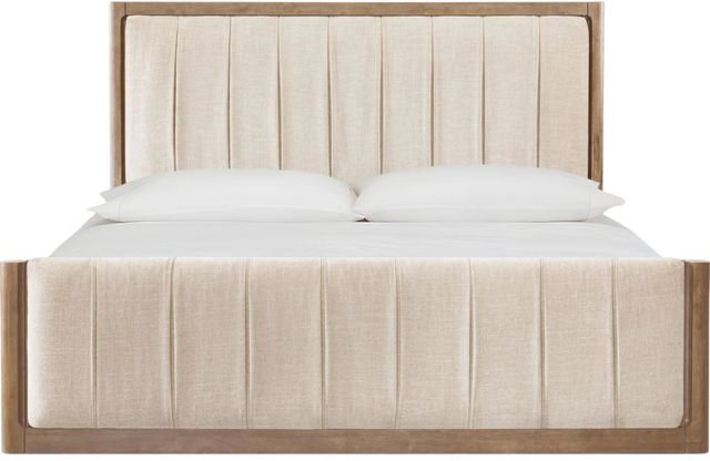 Modus Furniture Morris Cashew/Claystone Queen Upholstered Bed-2