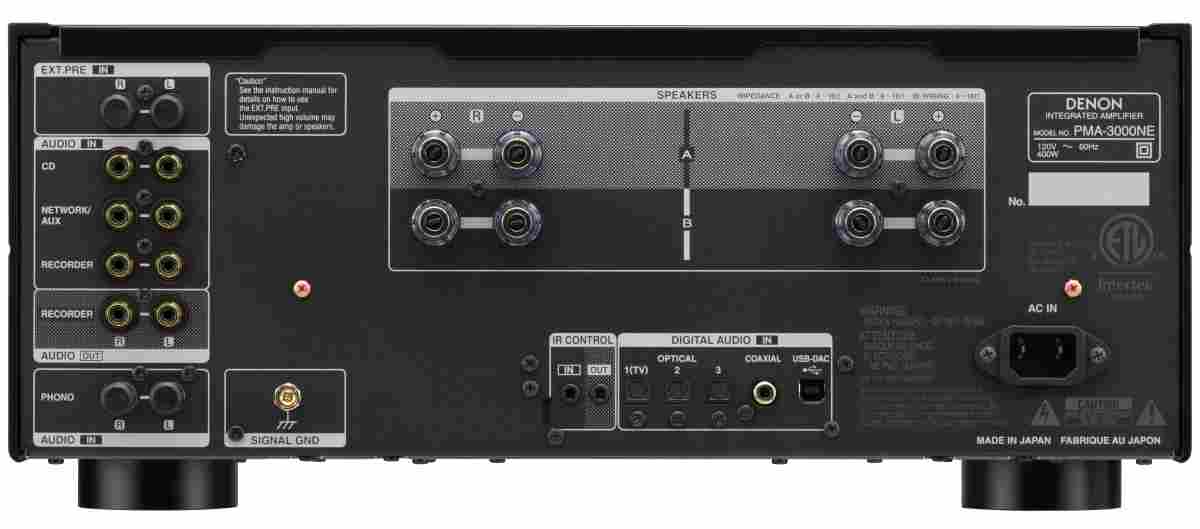 Denon® HiFi 3000 Series 2.0 Channel Integrated Amplifier