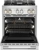 JennAir® RISE™ 30" Stainless Steel Slide In Gas Range-1