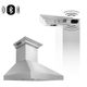 ZLINE 60" Stainless Steel Wall Mounted Range Hood with CrownSound® Bluetooth Speakers-3