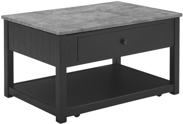 Signature Design by Ashley® Ezmonei 3-Piece Black/Gray Living Room Table Set-1