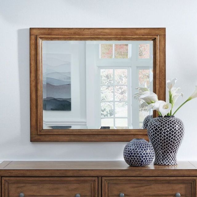 homestyles® Sedona Toffee Wall Mirror-4