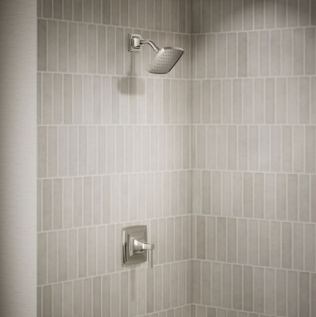 KOHLER® Riff® Rite-Temp® Vibrant Polished Nickel 2.5 GPM Shower Trim Kit-1