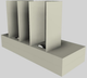 Vent-A-Hood® 54" Biscuit Contemporary Wall Mounted Range Hood-5