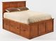 Witmer Furniture American Mission Panel King Headboard-0