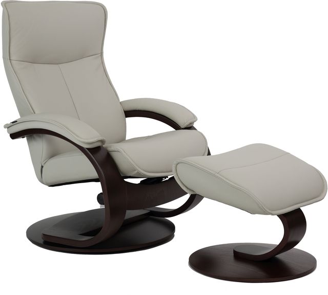 Fjords® Classic Comfort Senator C Shadow Grey Small Recliner-0