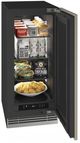 U-Line®  Home Collection 15" 2.8 Cu. Ft. Panel Ready Refrigerator with Solid Door-4