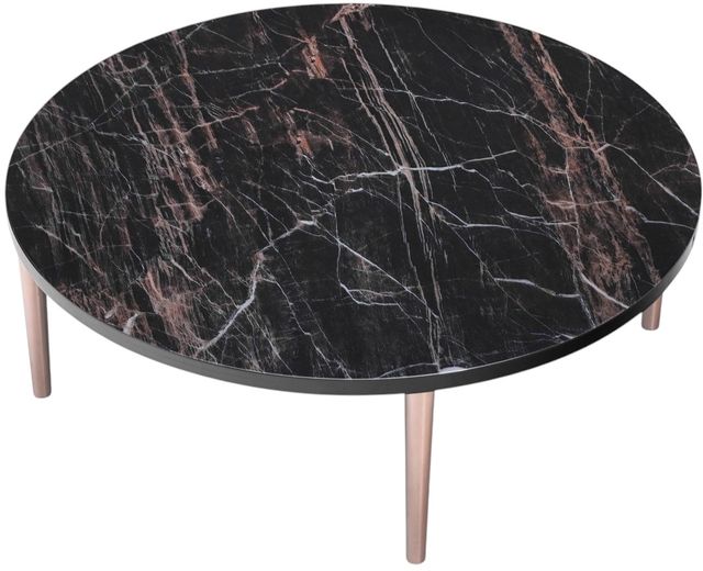Michael Amini® Cloche Dark Bronze Large Cocktail Table-2