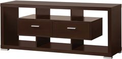 Coaster® Darien 2-Drawer Cappuccino Rectangular TV Console