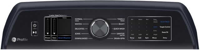 GE Profile™ 5.3 Cu. Ft. Sapphire Blue Top Load Washer -3