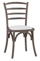 Forty West Paul Brown/Washable White Dining Side Chair-0