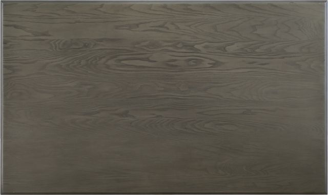 Powell® Jane Dark Gray Dining Table with Smokey White Base-4